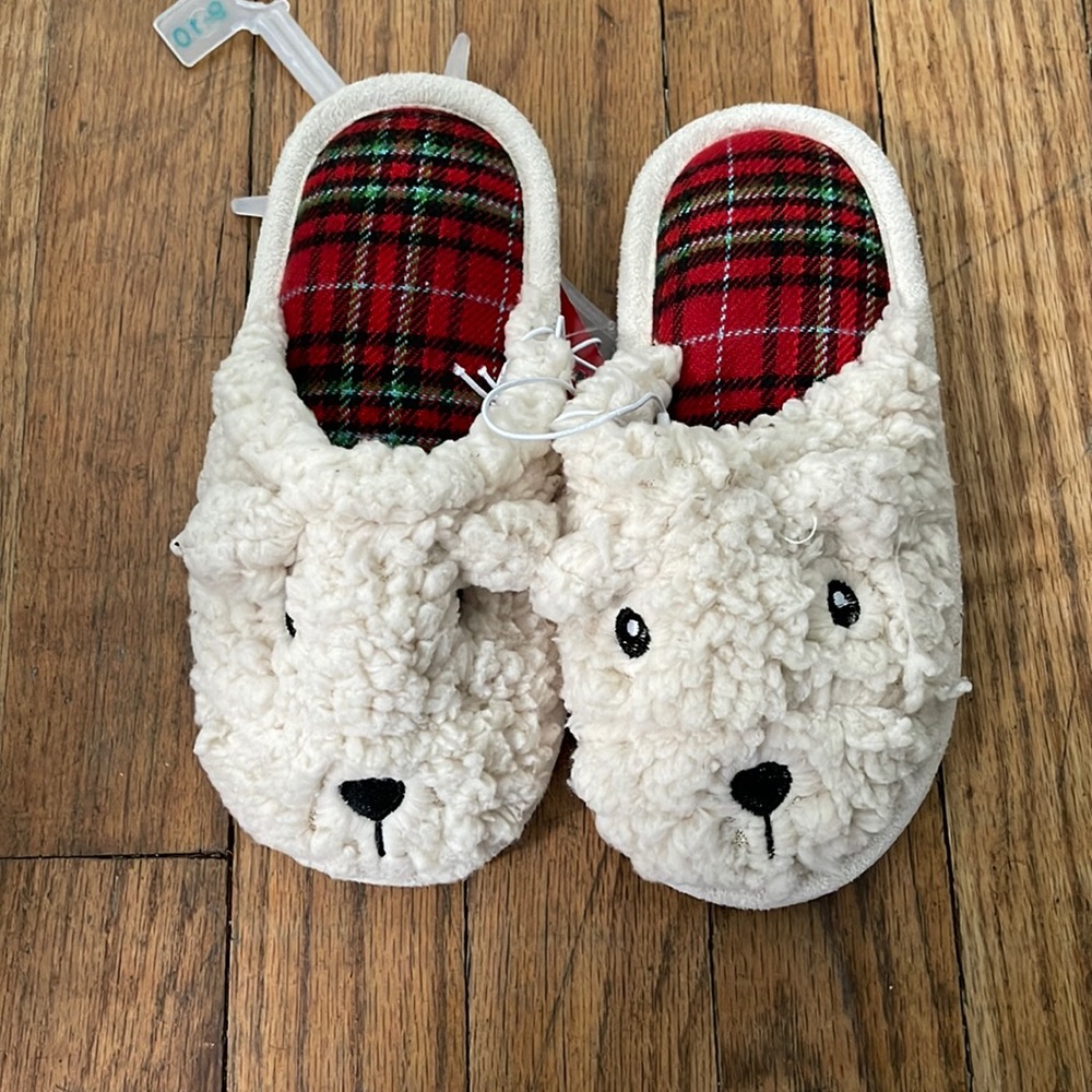 Kids very cute and comfy slippers. Size 9-10